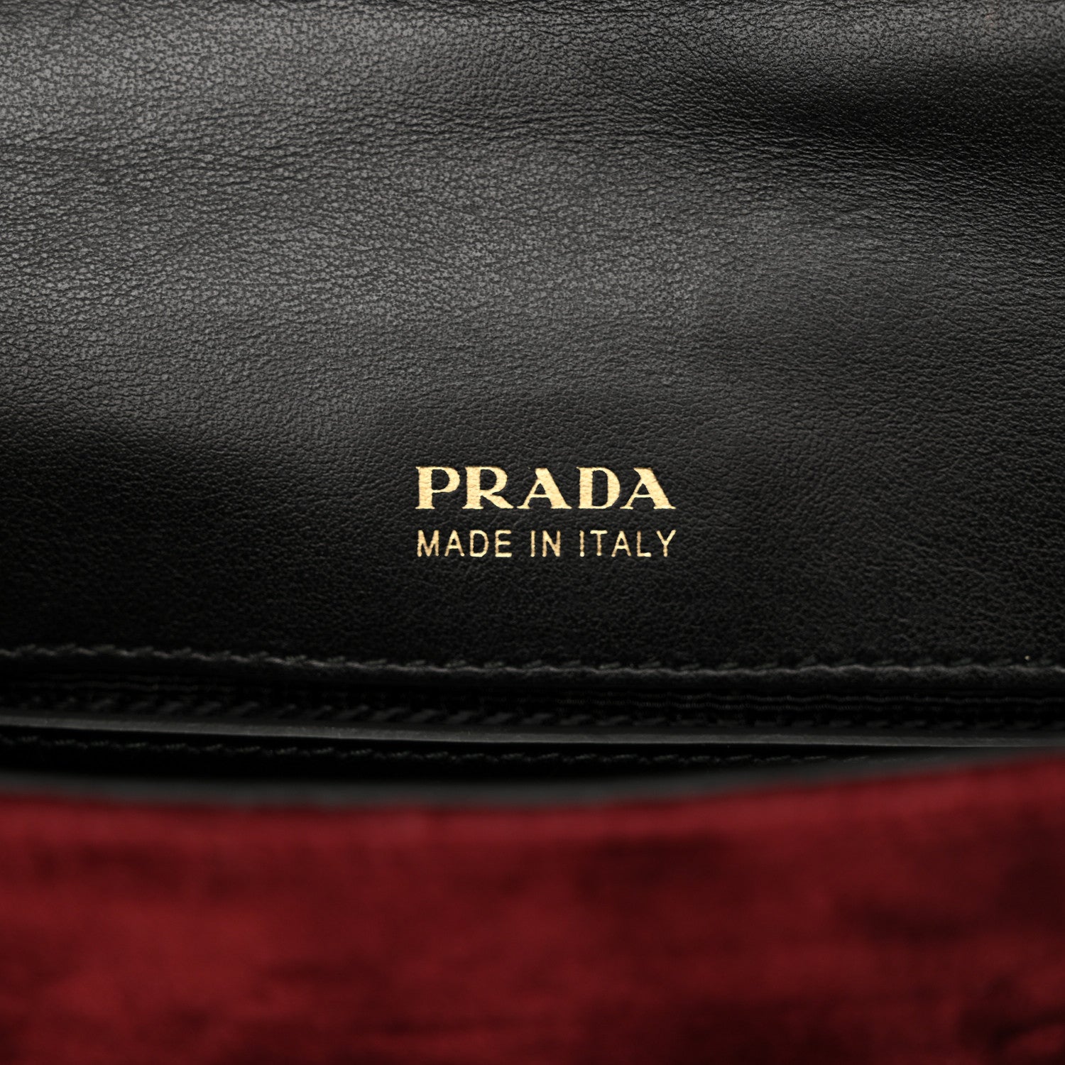 Prada Velvet City Calfskin Cahier Belt Bag Ribes Black 6 of 12