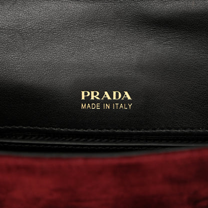 Prada Velvet City Calfskin Cahier Belt Bag Ribes Black 6 of 12
