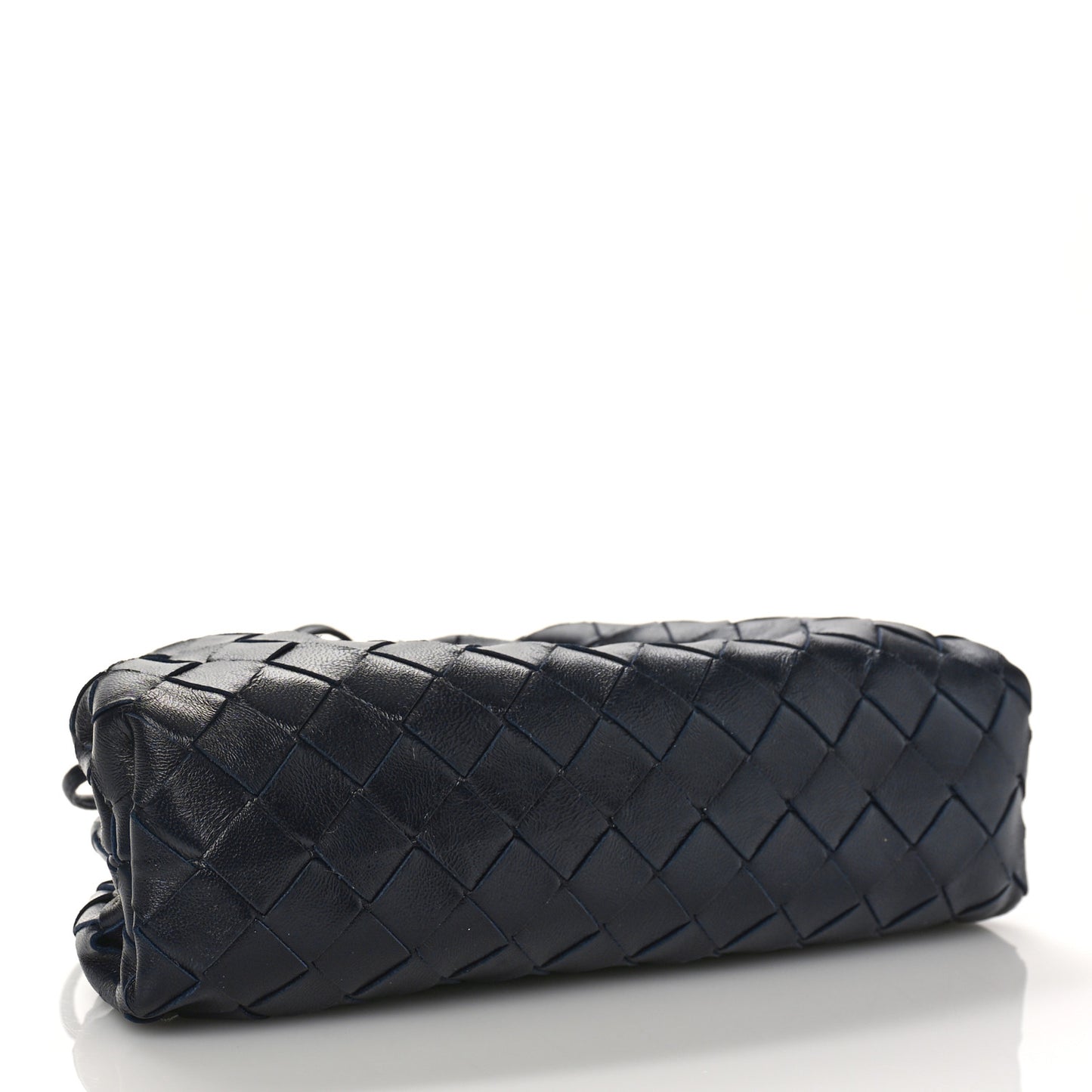 Nappa Intrecciato The Mini Pouch Navy