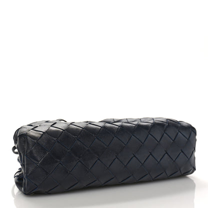 Bottega Veneta Nappa Intrecciato The Mini Pouch Navy 5 of 9