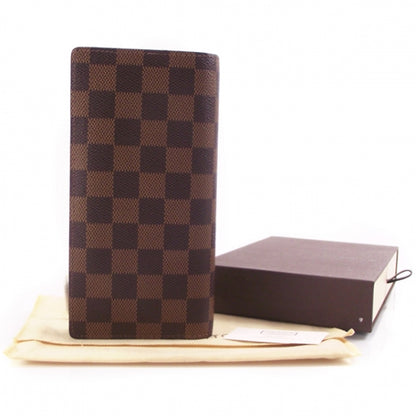 Louis Vuitton Damier Ebene Brazza Wallet 2 of 7