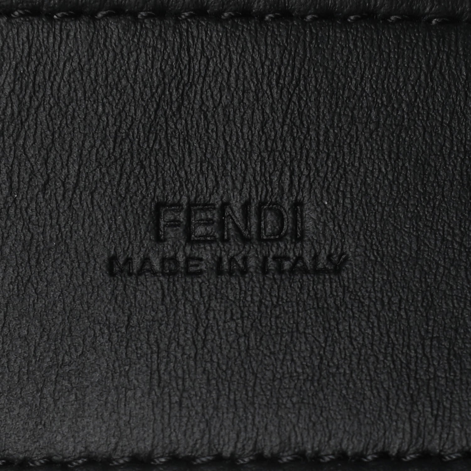 Fendi Ribbon Vitello Century FF 1974 Belt 110 44 Fango Moro 3 of 12