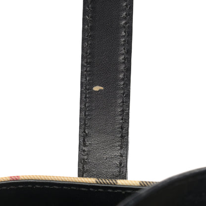 Burberry House Check Small Tote Black 15 of 19