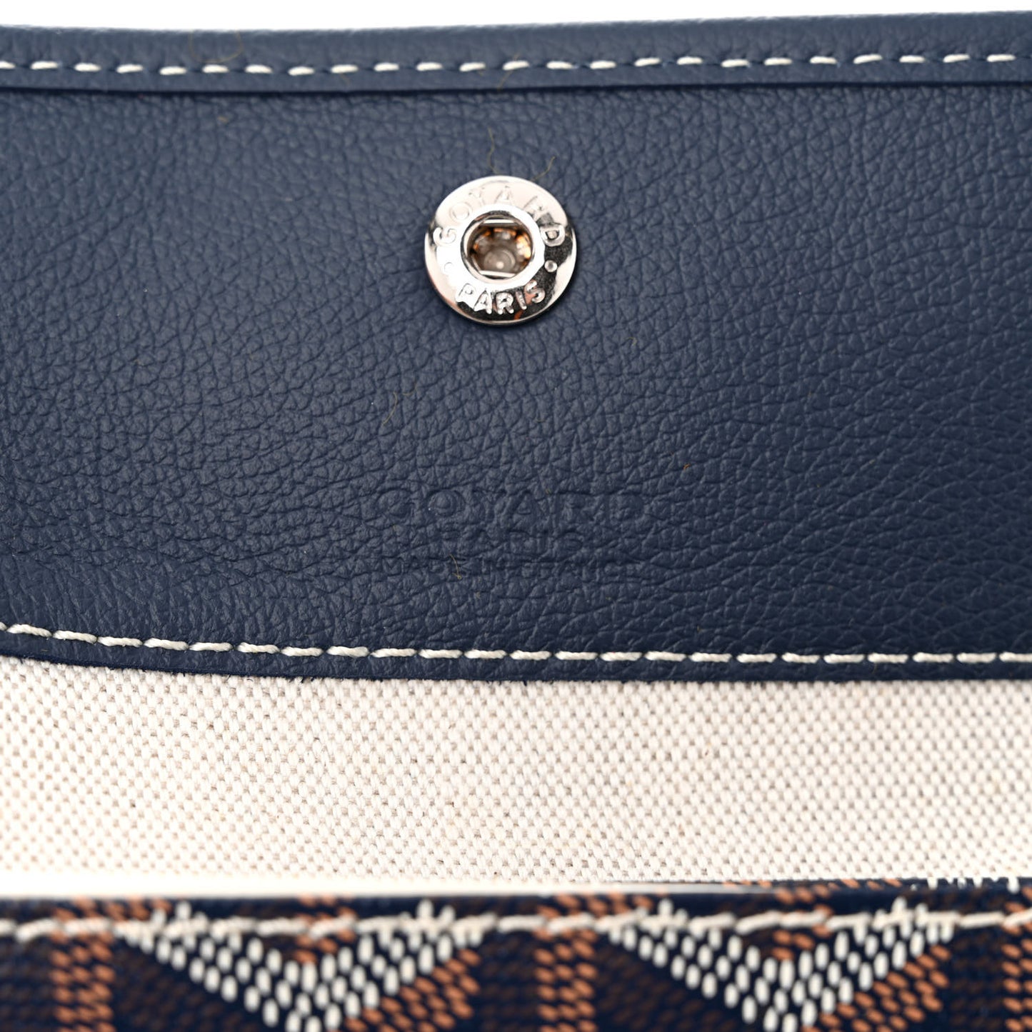Goyardine Boheme Hobo Navy Blue