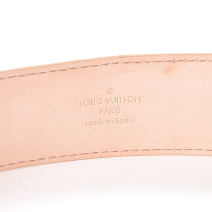 Louis Vuitton Damier Azur LV Initiales Belt 85 34 7 of 11
