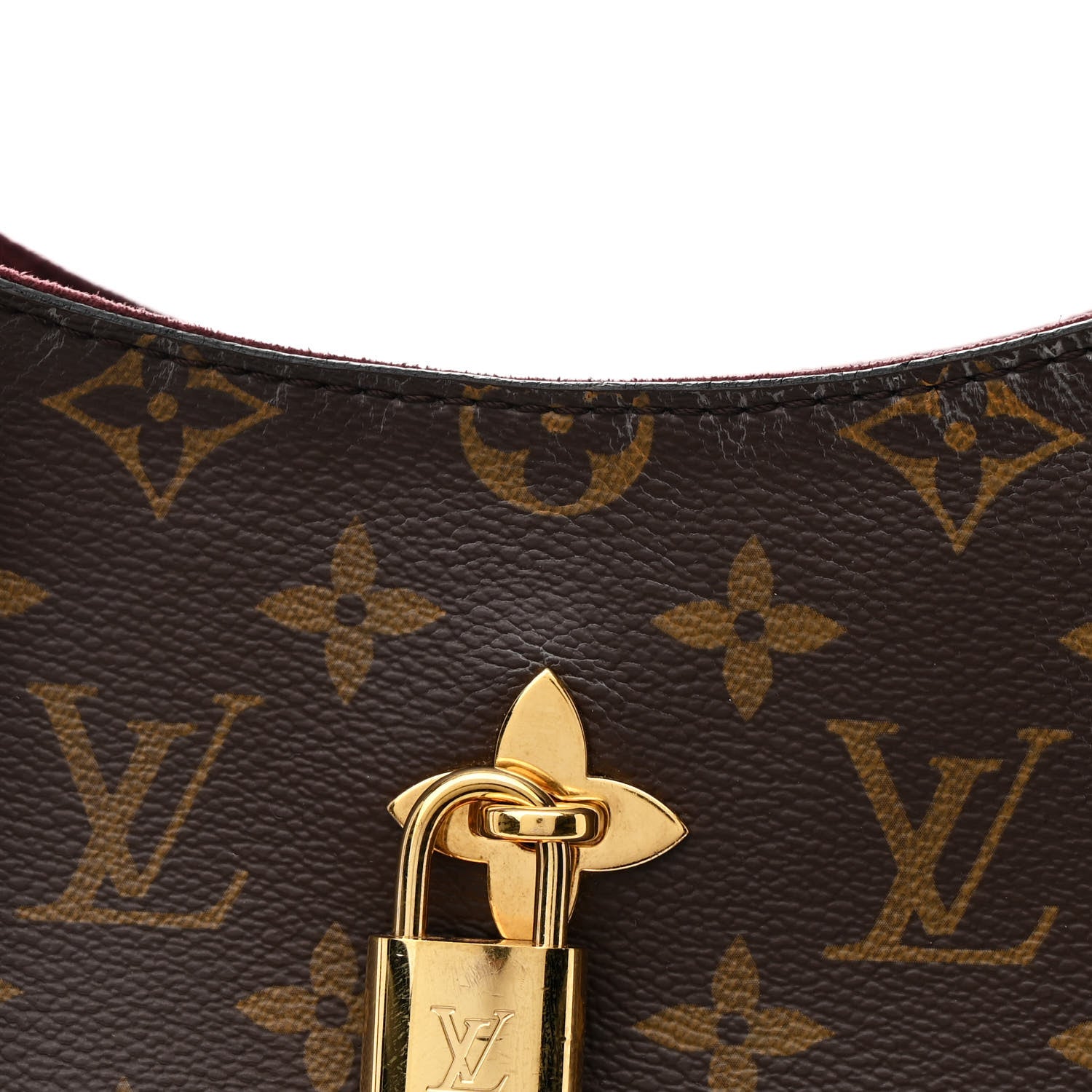 Louis Vuitton Monogram Flower Hobo 7 of 13