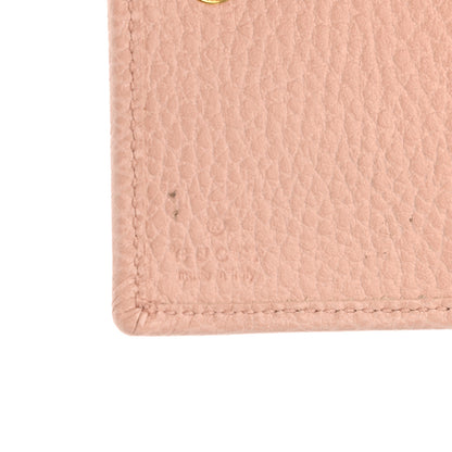 Gucci Dollar Calfskin GG Marmont Tri-Fold Wallet Perfect Pink 6 of 8