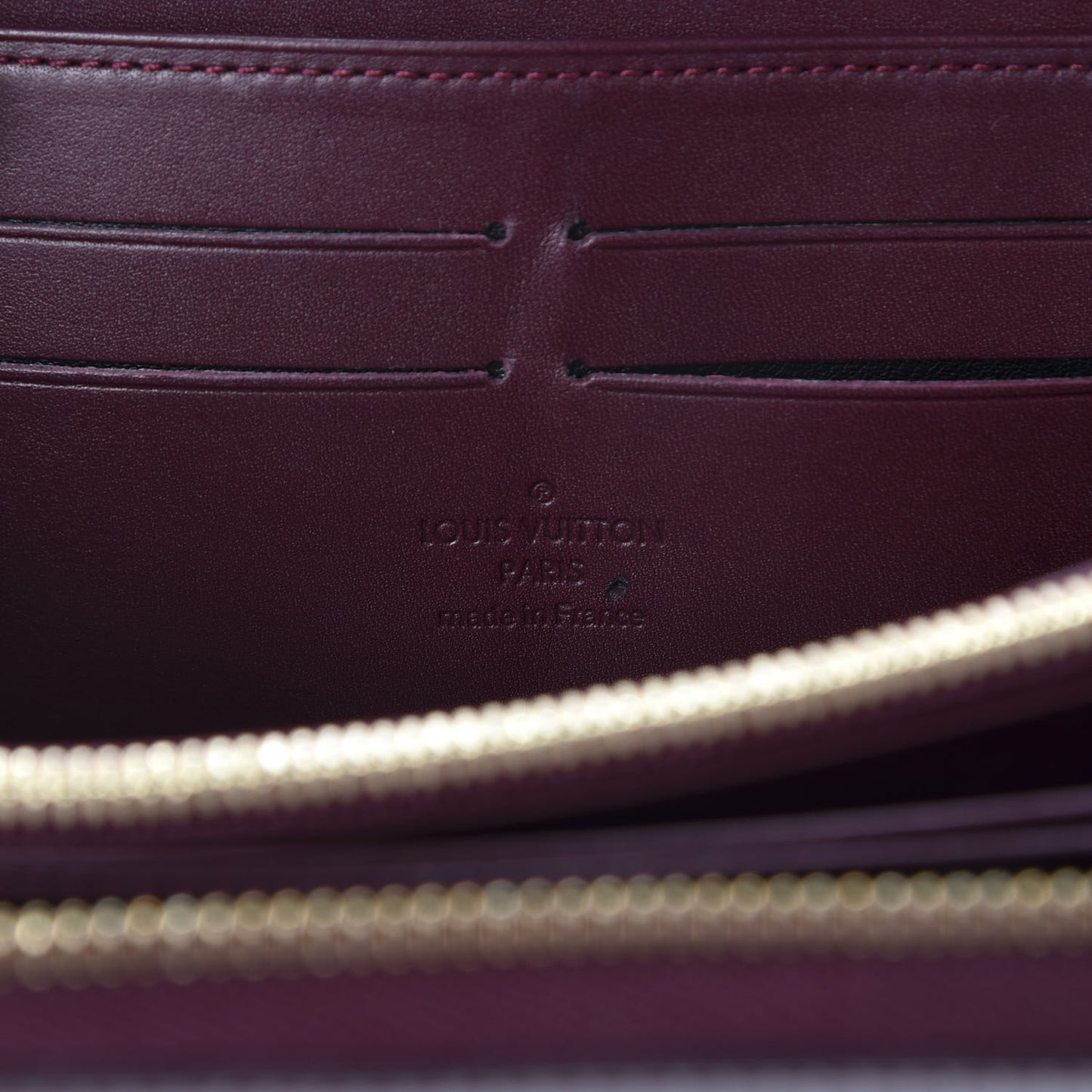 Vernis Zippy Wallet Rouge Fauviste