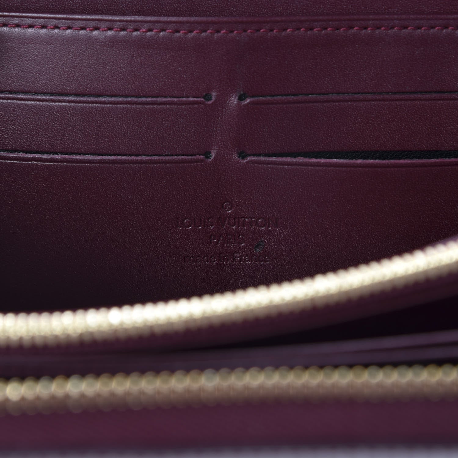Louis Vuitton Vernis Zippy Wallet Rouge Fauviste 7 of 9