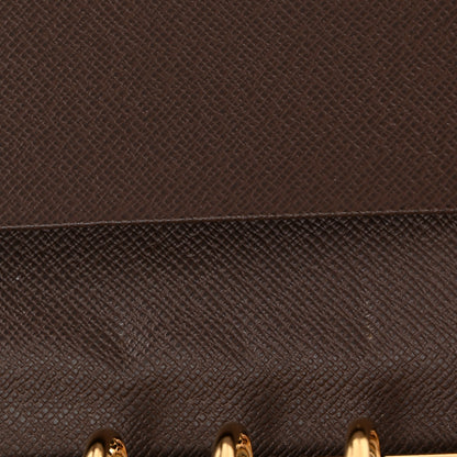 Louis Vuitton Damier Ebene Medium Ring Agenda Cover 9 of 10