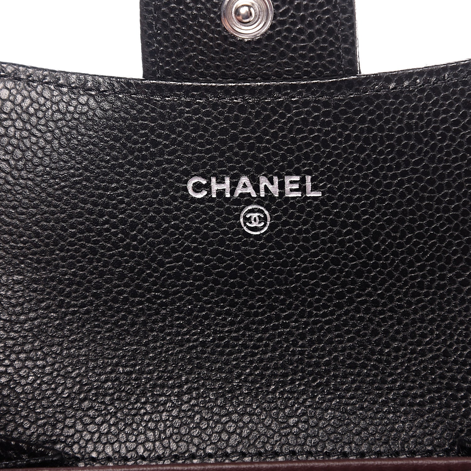 Chanel Caviar Quilted Flap Card Holder Black 5 of 8
