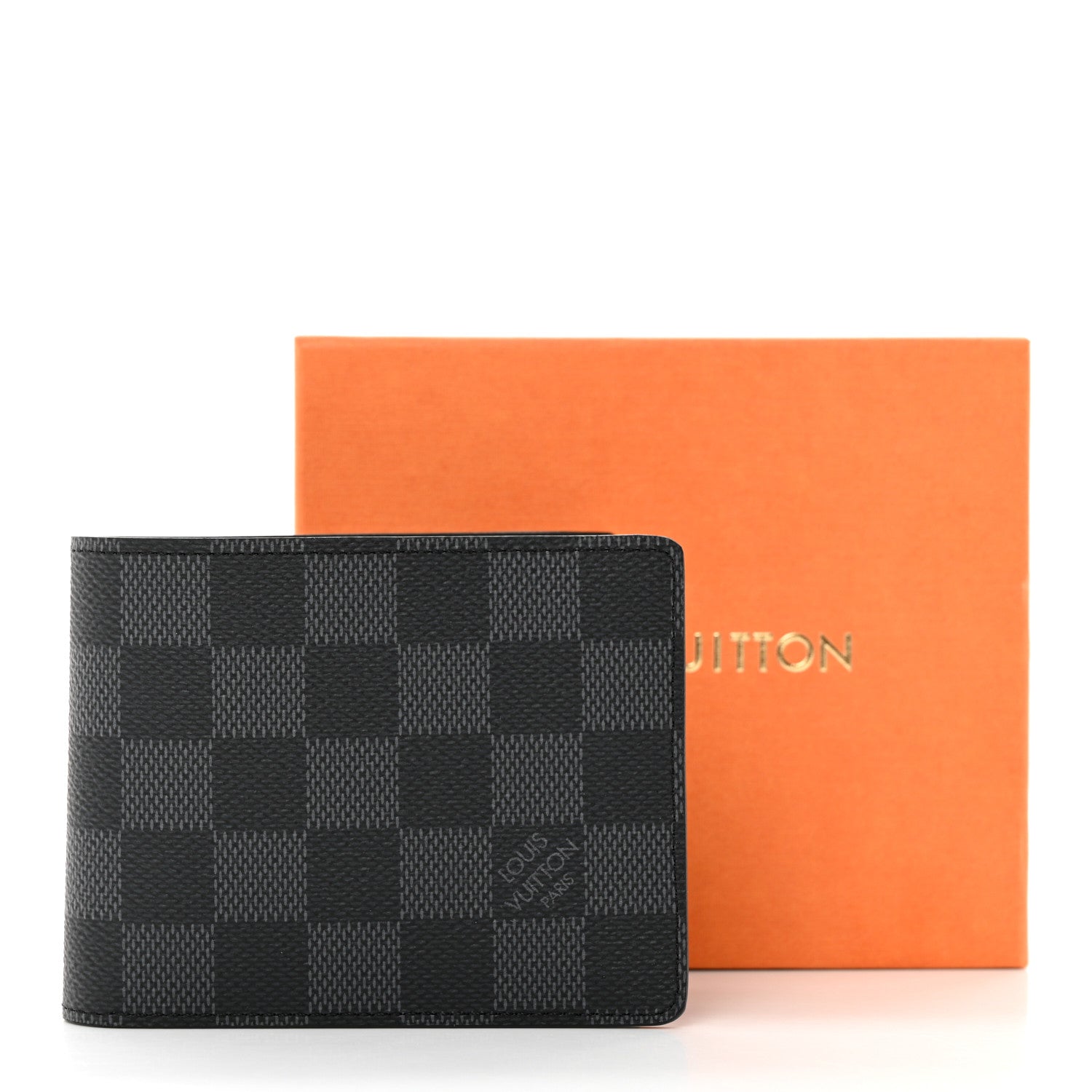 Louis Vuitton Damier Graphite Slender Wallet 7 of 7