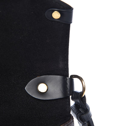 Louis Vuitton Epi Monogram Saint Michel Black 14 of 19