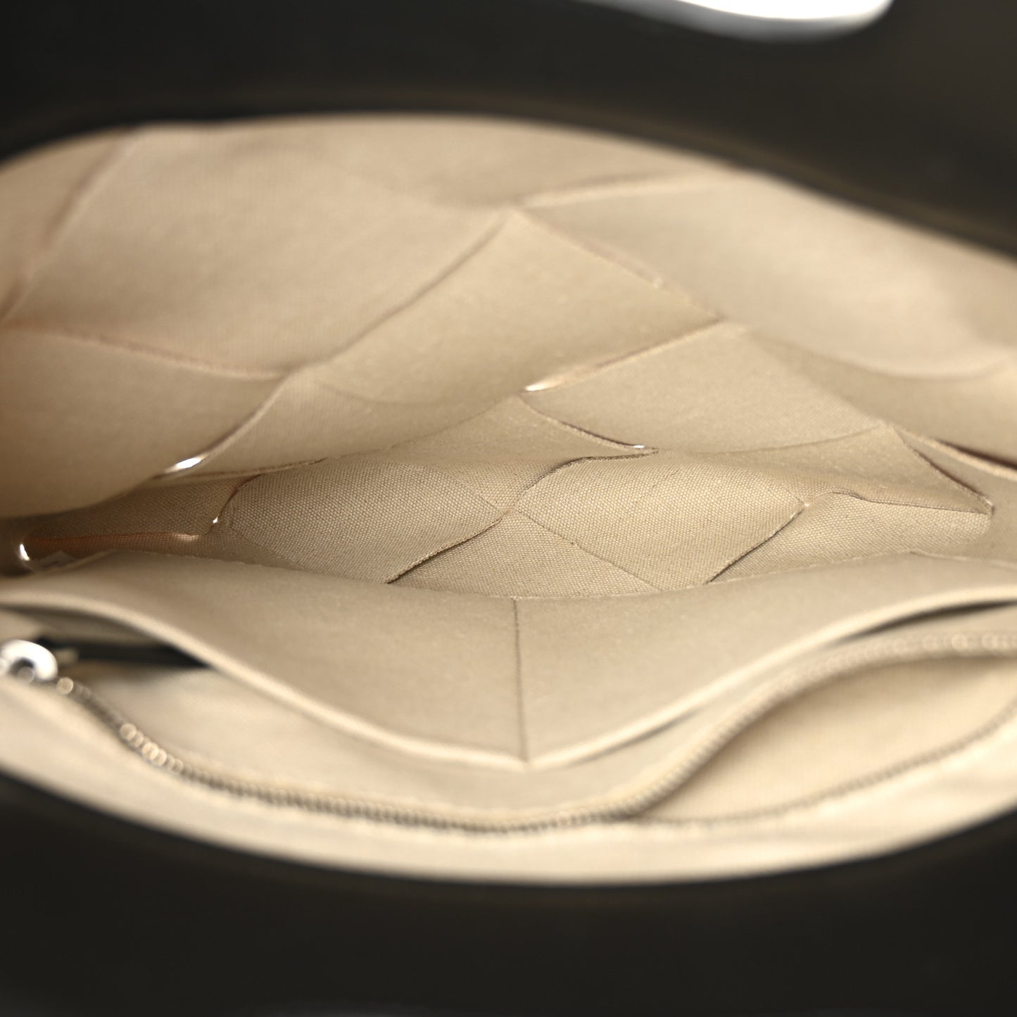 Canvas French Calfskin Small Slip Tote