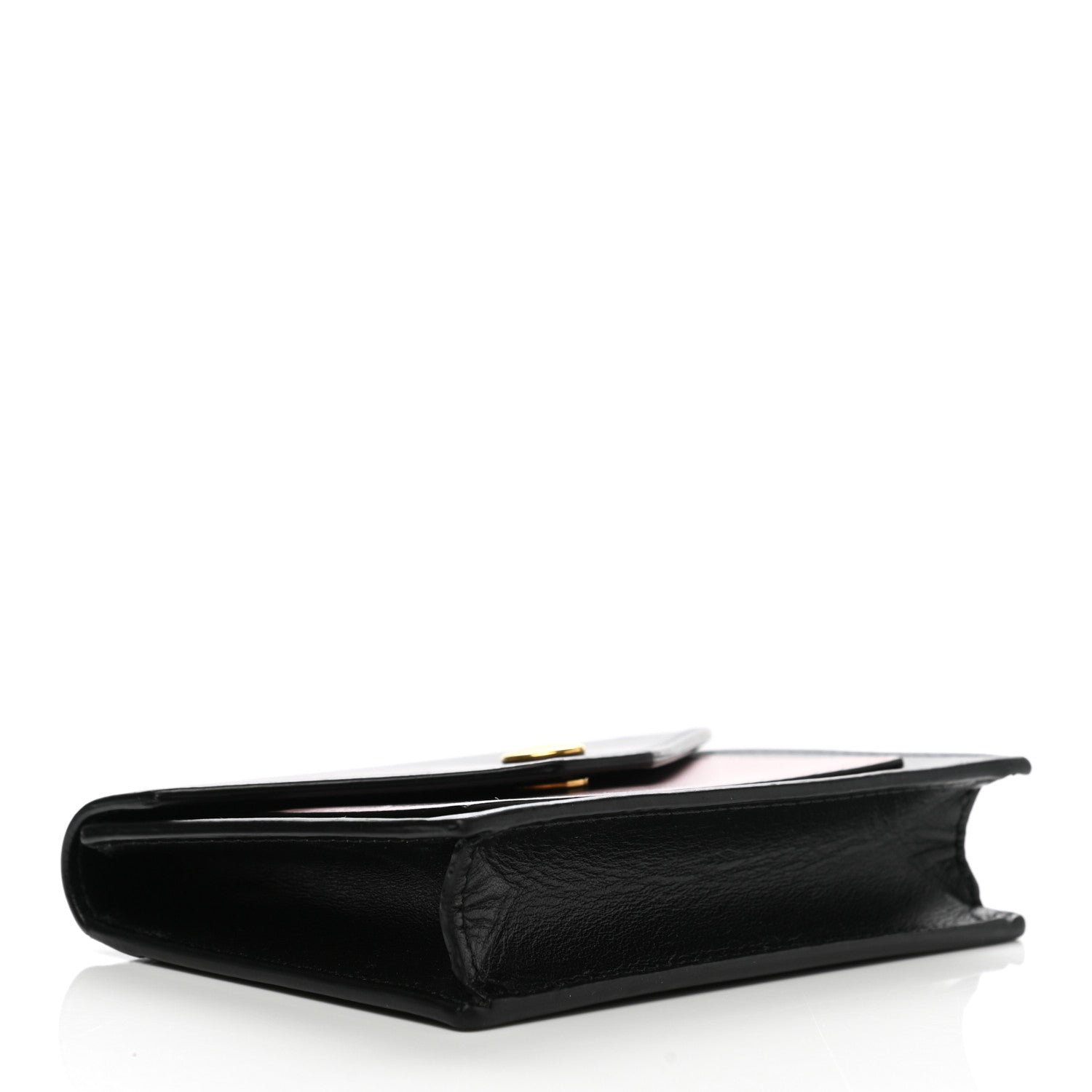 Celine Smooth Calfskin Pocket Card Holder Liquorice Black 4 of 11