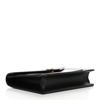 Celine Smooth Calfskin Pocket Card Holder Liquorice Black 4 of 11
