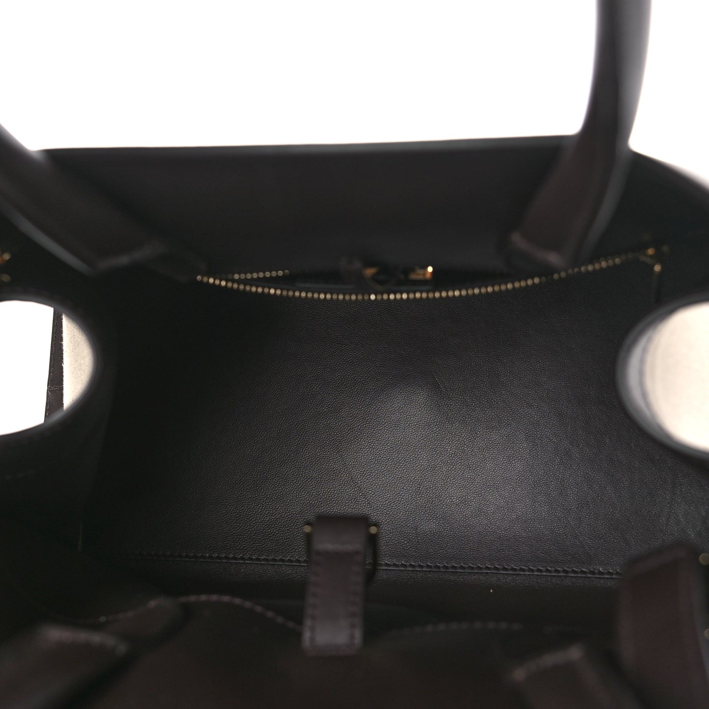 Calfskin Canvas Medium Hug Bag Natural Testa Di Moro