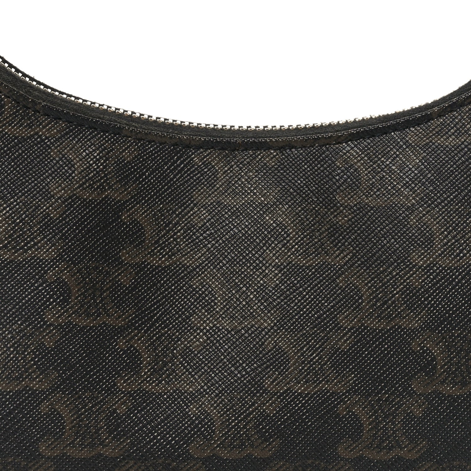 Celine Triomphe Canvas Calfskin Ava Shoulder Bag Tan 8 of 11