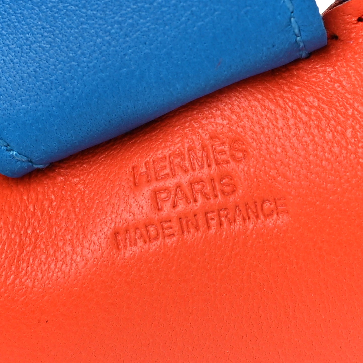 Milo Lambskin Grigri Rodeo Horse Bag Charm MM Orange Poppy Bleu Izmir Rose Azalee