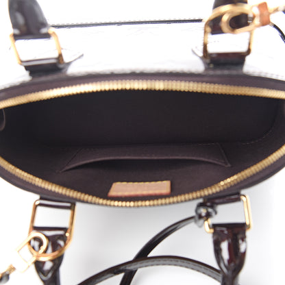 Louis Vuitton Vernis Alma BB Amarante 4 of 8