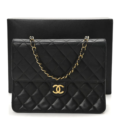 Chanel Lambskin Quilted Small Single Flap Black 11 of 11