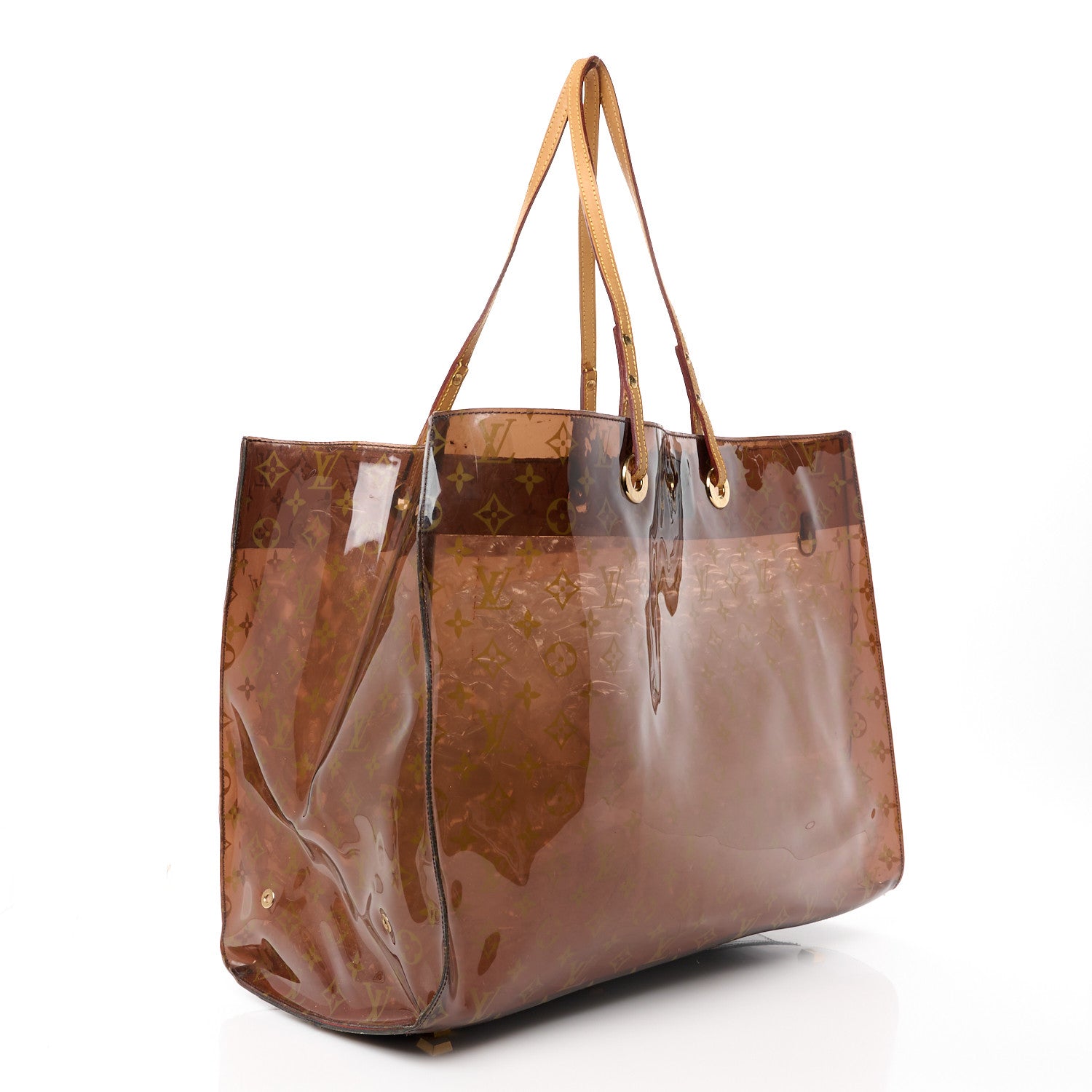 Louis Vuitton LOUIS VUITTON Vinyl Monogram Ambre Sac Cabas GM 3 of 14