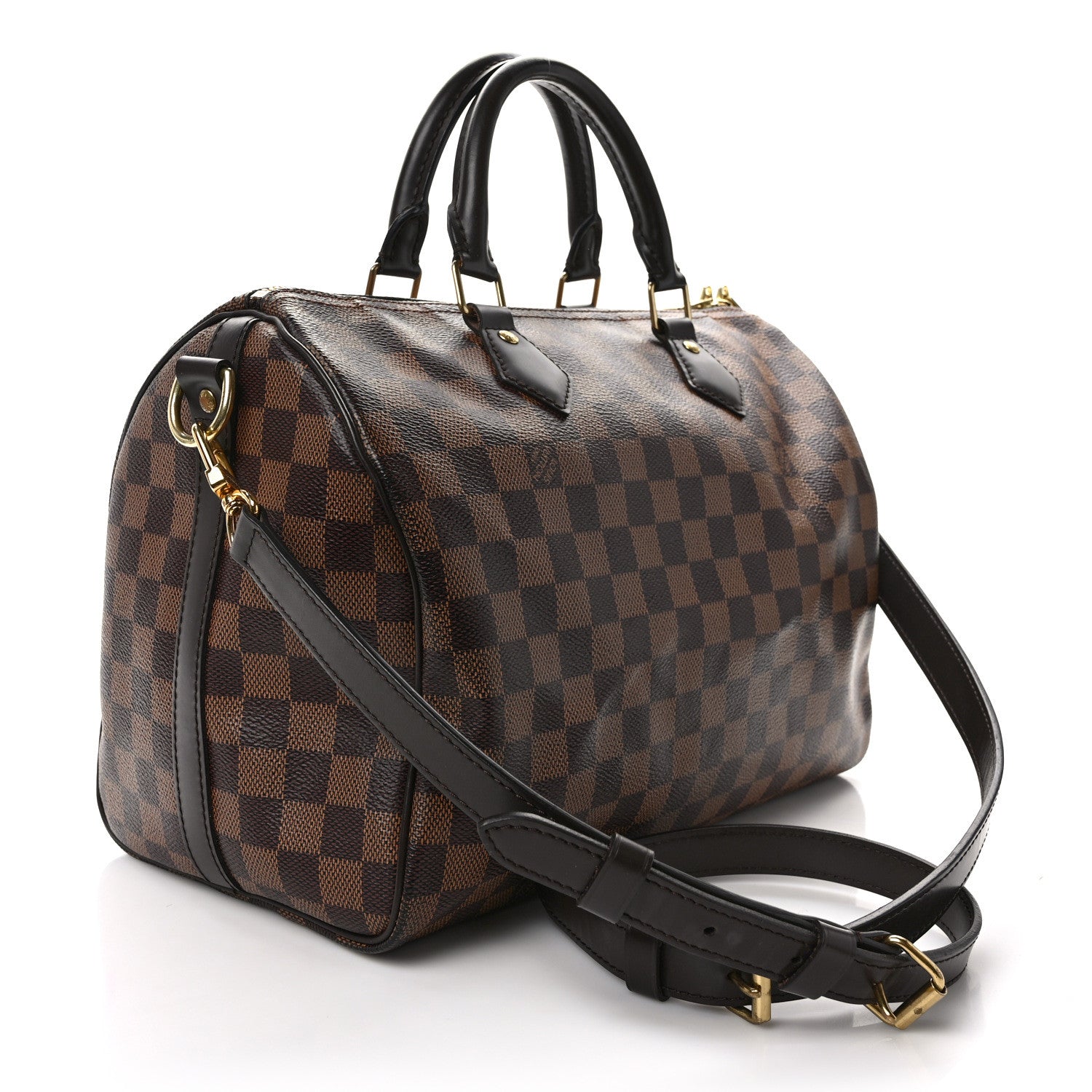 Louis Vuitton Damier Ebene Speedy Bandouliere 30 3 of 11