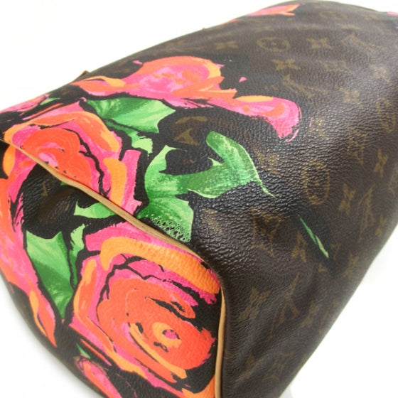 Monogram Roses Speedy 30