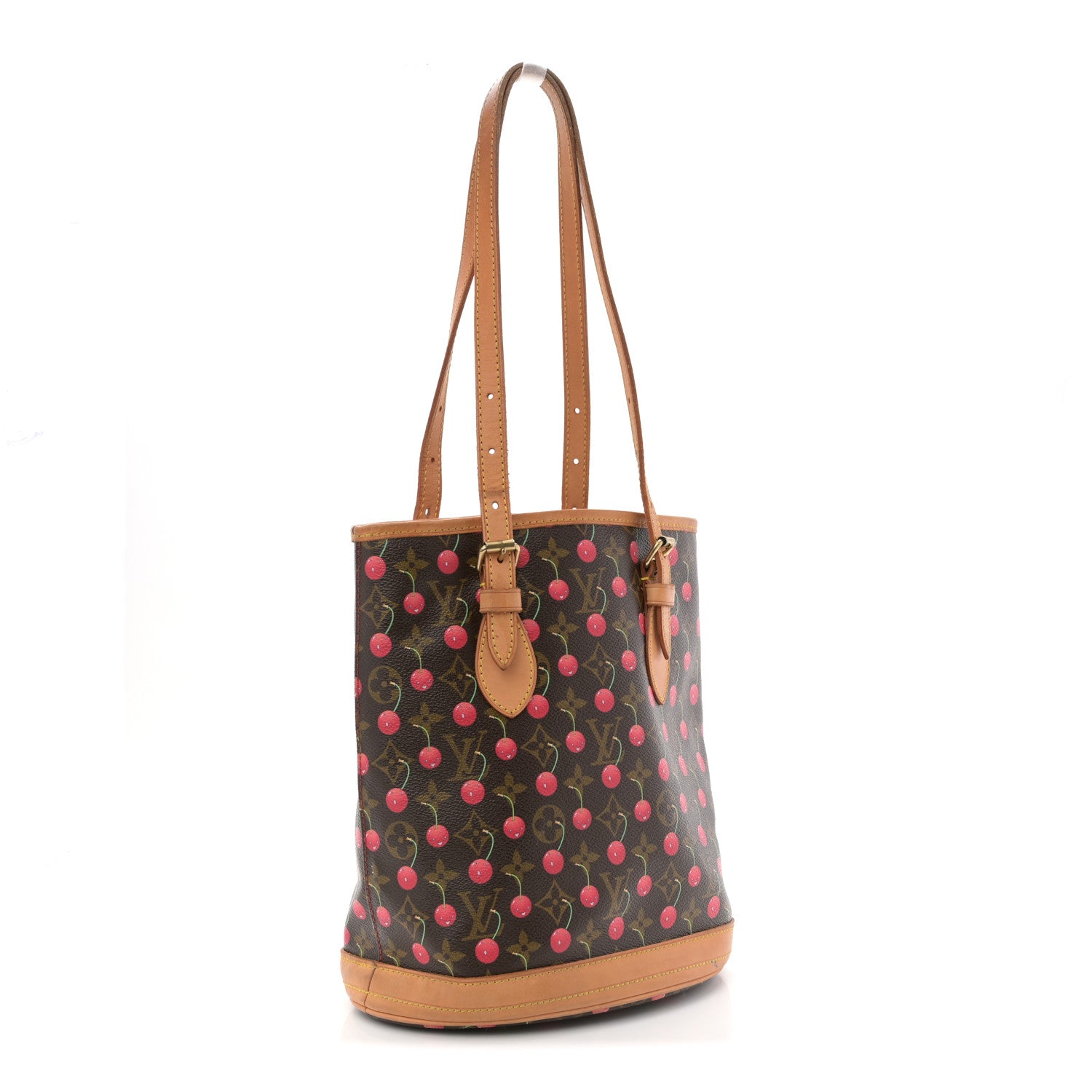 Louis Vuitton Monogram Cerises Bucket Bag 3 of 14