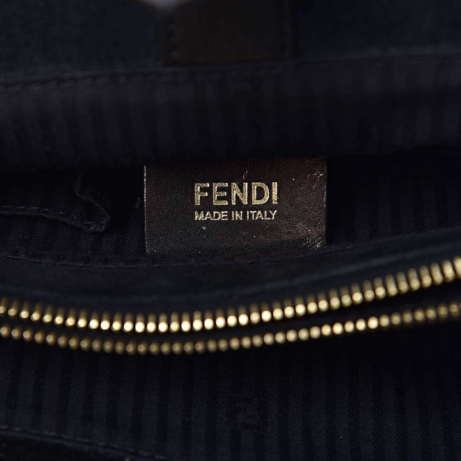 Fendi Vitello Elite Regular 2Jours Tote Black 6 of 15