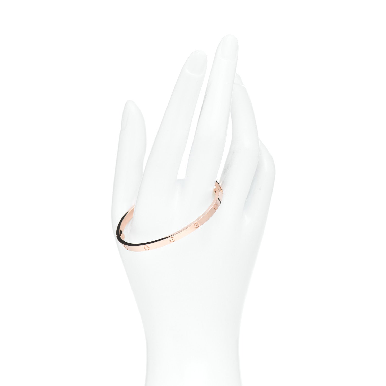 Cartier 18K Pink Gold Small LOVE Bracelet 16 2 of 5