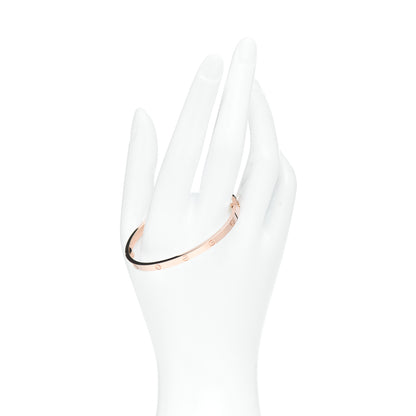 Cartier 18K Pink Gold Small LOVE Bracelet 16 2 of 5