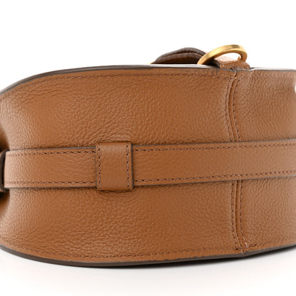 Chloe Calfskin Mini Marcie Round Crossbody Bag Tan 9 of 10