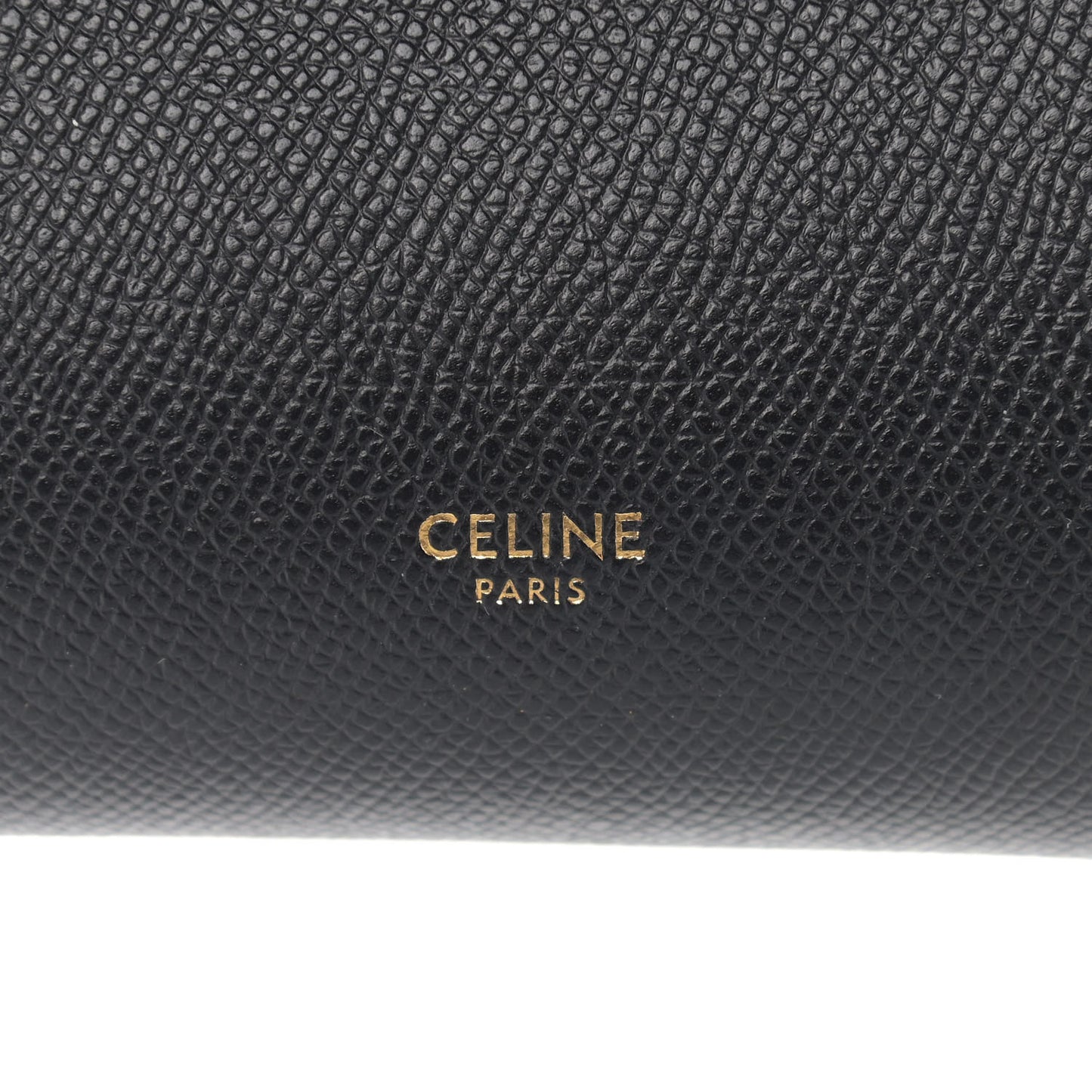 Grained Calfskin Micro Belt Bag Black