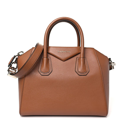 Givenchy Sugar Goatskin Small Antigona Pony Brown 1 of 10