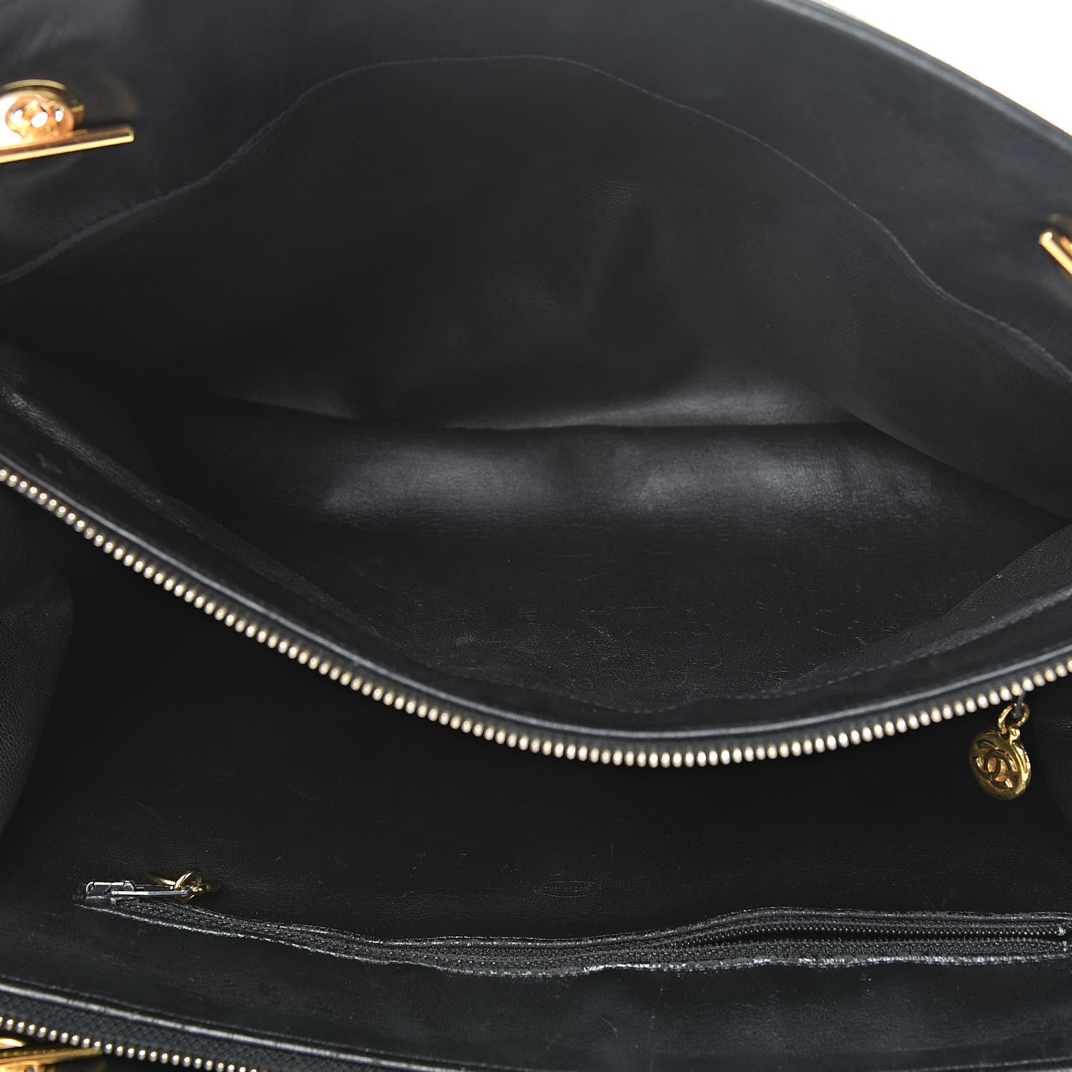 Chanel Lambskin Quilted Shoulder Bag Black 6 of 21