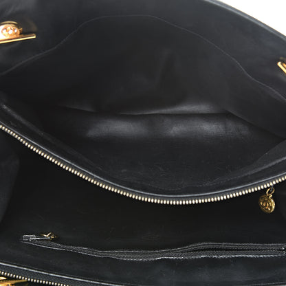 Chanel Lambskin Quilted Shoulder Bag Black 6 of 21