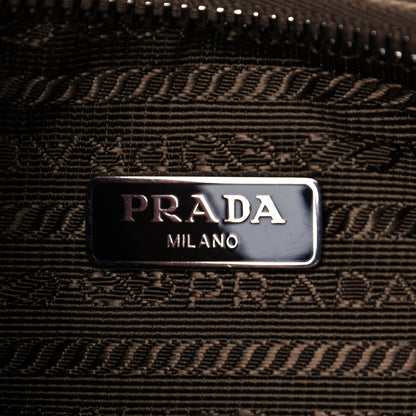 Prada Tessuto Nylon Saffiano Re-Edition 2005 Shoulder Bag Cacao 6 of 12