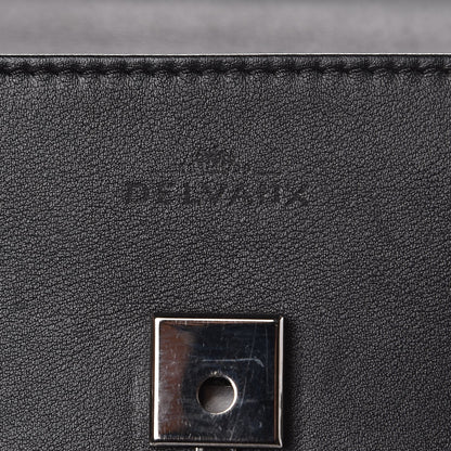 Delvaux Calfskin MM Tempete Satchel Black 6 of 10