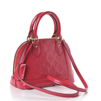 Louis Vuitton Vernis Alma BB Hot Pink 3 of 9