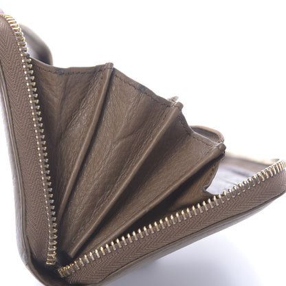 Gucci Pebbled Calfskin Soho Zip Around Wallet Brown 13 of 14