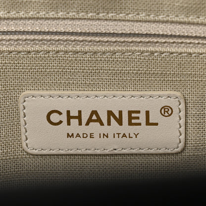 Chanel Mixed Fibers Small Deauville Tote Black 7 of 12