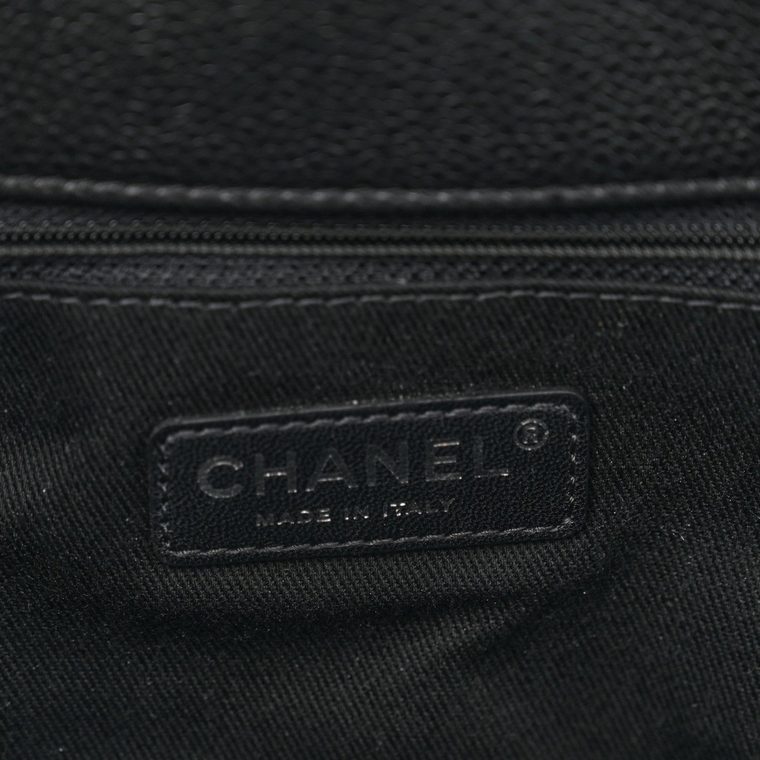 Chanel Caviar Quilted Timeless CC Soft Tote Black 6 of 10