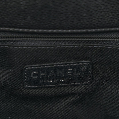 Chanel Caviar Quilted Timeless CC Soft Tote Black 6 of 10
