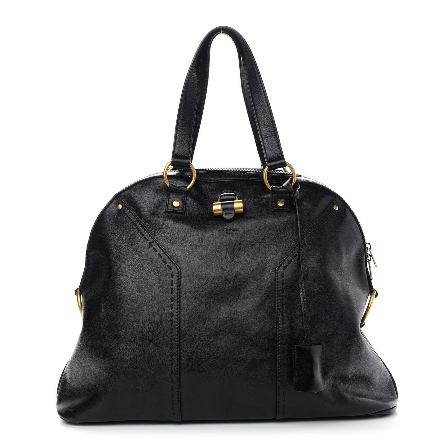 Calfskin Oversized Muse Black