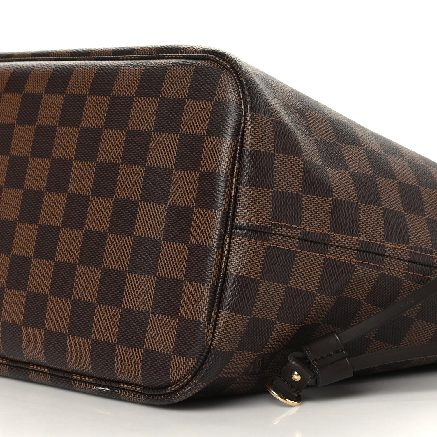 Louis Vuitton Damier Ebene Braided Neverfull MM Pink 9 of 10