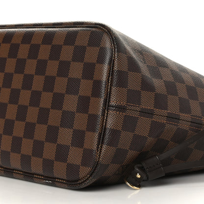 Louis Vuitton Damier Ebene Braided Neverfull MM Pink 9 of 10