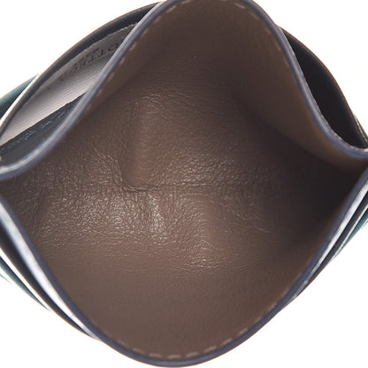 Bottega Veneta Nappa Intrecciato Card Case Aqua 5 of 8