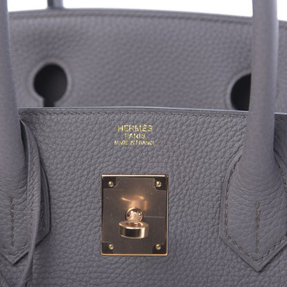 Hermes Togo Birkin 30 Etain 6 of 11