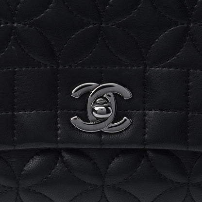 Chanel Lambskin Quilted Lady Graphic Flap Black 5 of 6